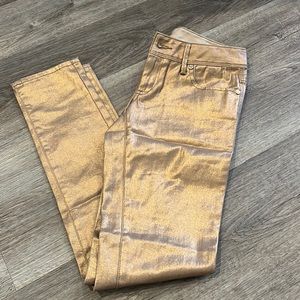 Brand new no tags Lilly Pulitzer metallic jeans